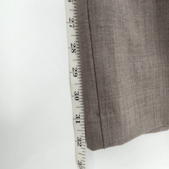 Banana Republic Contoured Fit Dress Pant Career Women 8 Gray Trousers Workwear - Picture 10 of 10